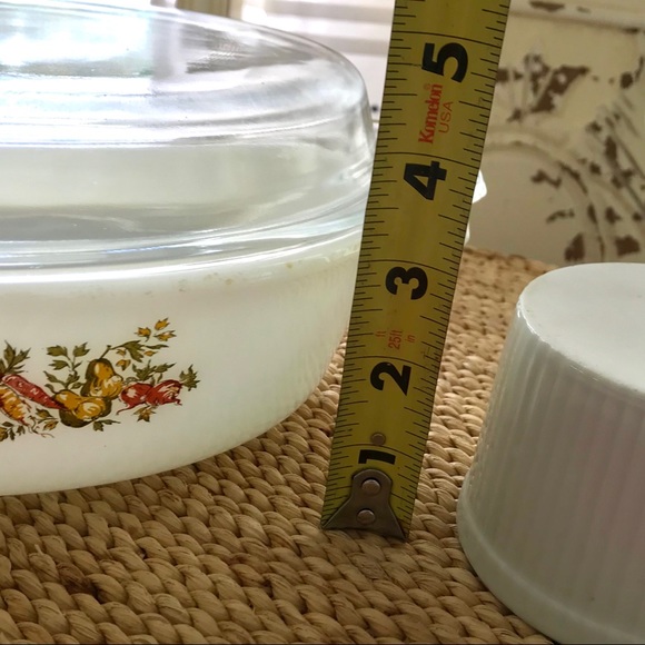 ANCHOR HOCKING OVAL BAKING DISH LID VINTAGE SPICE - Picture 15 of 15